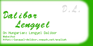 dalibor lengyel business card